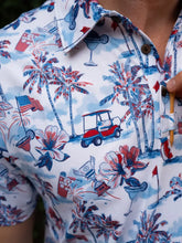Load image into Gallery viewer, Kenny P USA Palm Polo
