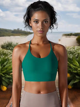 Load image into Gallery viewer, Strappy Back Sports Bra