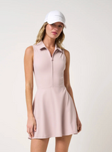 Load image into Gallery viewer, Travis Mathew S/L Zip Dress