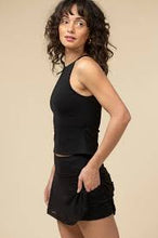 Load image into Gallery viewer, Smith &Quinn Reese Black Sheer Skort