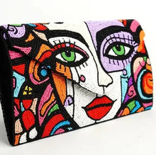 Load image into Gallery viewer, Beaded Clutch Bag
