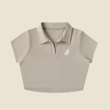 Load image into Gallery viewer, The Par Crop Polo
