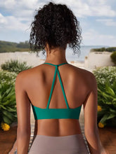 Load image into Gallery viewer, Strappy Back Sports Bra
