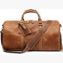 Load image into Gallery viewer, Large Leather Duffel - 22" Inch
