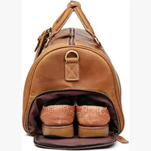 Load image into Gallery viewer, Large Leather Duffel - 22" Inch
