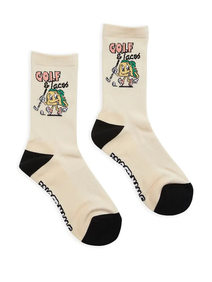 Golf & Tacos Socks