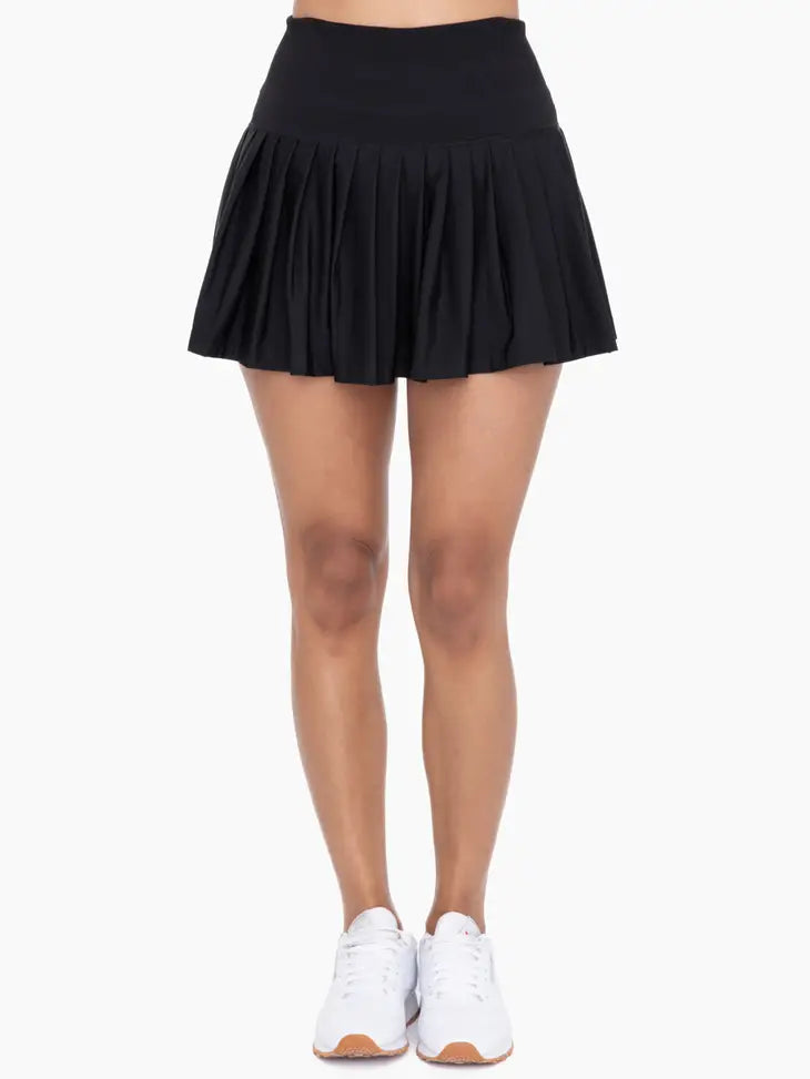 MB Pleated Tennis Skirt
