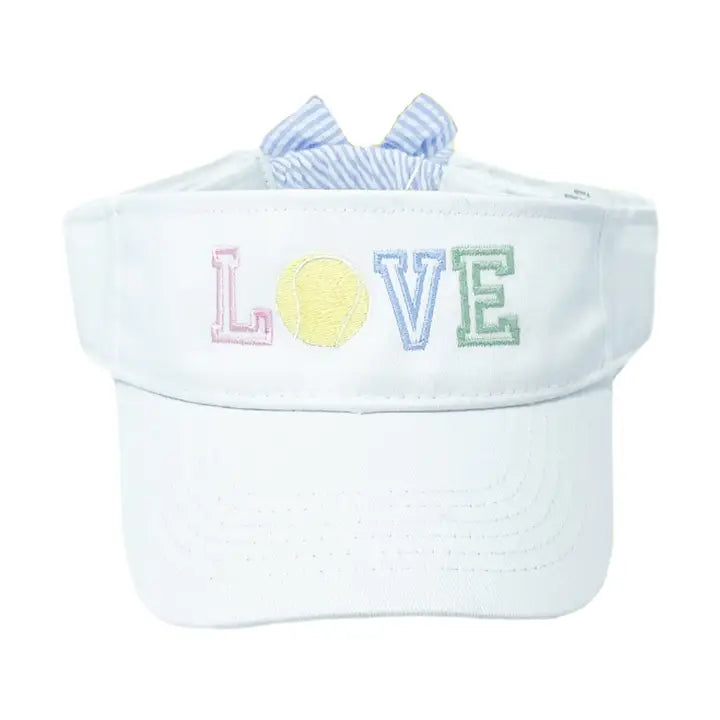 Girls Sport Bow Visor