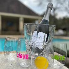 Load image into Gallery viewer, Tennis Tumbler Wine Set
