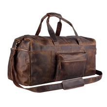 Load image into Gallery viewer, Vintage Leather Duffle -24"

