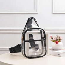Load image into Gallery viewer, Clear Slim Size Sling Bag
