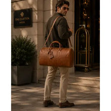 Load image into Gallery viewer, Large Leather Duffel - 22" Inch
