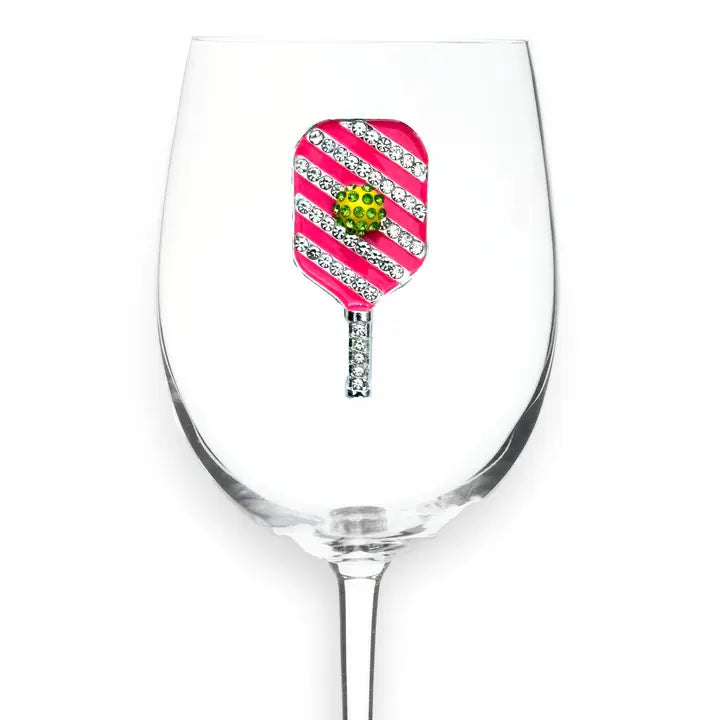 Jeweled Wine Glass Stem