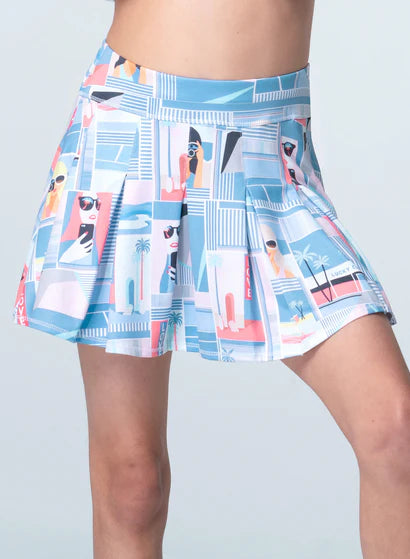 Lucky Girls Linen Skirt