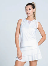 Load image into Gallery viewer, Lucky Lace Chevron Tank
