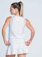 Load image into Gallery viewer, Lucky Lace Chevron Tank
