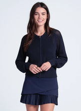 Load image into Gallery viewer, Lucky in Love Zip Sweater
