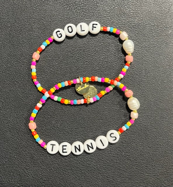 Girls Golf/Tennis Bracelet