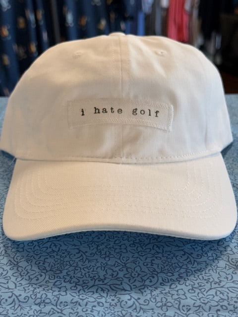 i hate golf Stamp Hat