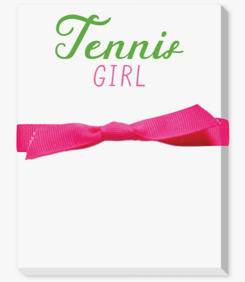 Notepad - Tennis & Golf Girl