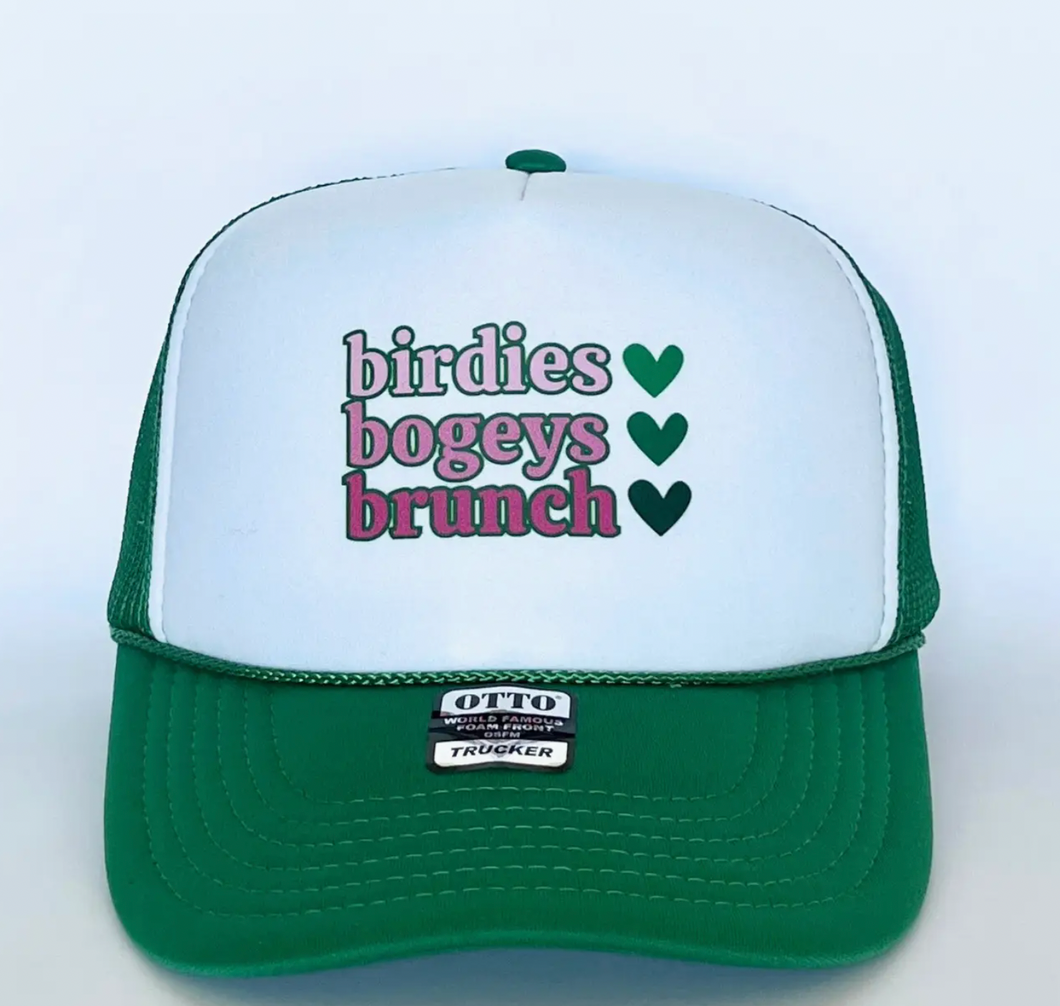 Birds, Bogs, Brunch Hat