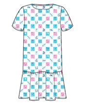 Load image into Gallery viewer, Jake Owen Check Flamingo Girls Dress
