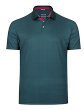 Load image into Gallery viewer, Swannies Plaid Green Polo
