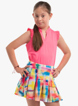 Load image into Gallery viewer, Lucky Girls Pleat Tank
