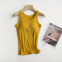 Load image into Gallery viewer, Built in Bra Rib Tank

