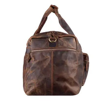 Load image into Gallery viewer, Vintage Leather Duffle -24"
