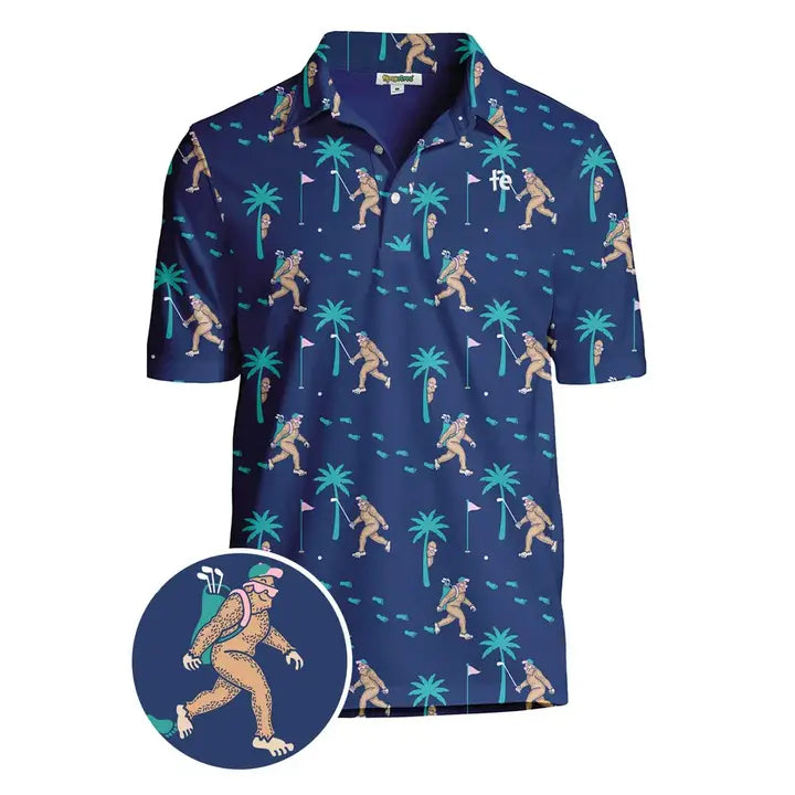 Tipsy Fun Men's Golf Polo