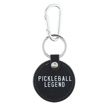 Load image into Gallery viewer, Pickleball Leather Keychain
