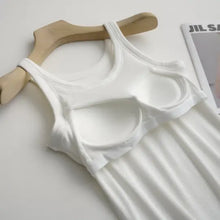 Load image into Gallery viewer, Built in Bra Rib Tank
