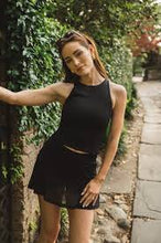 Load image into Gallery viewer, Smith &amp;Quinn Reese Black Sheer Skort
