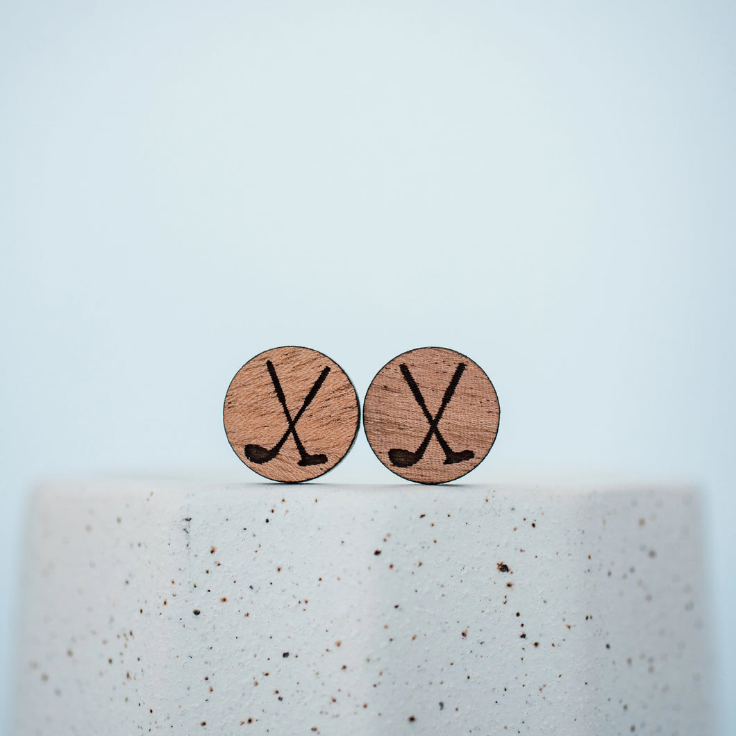 Custom Wood Earrings