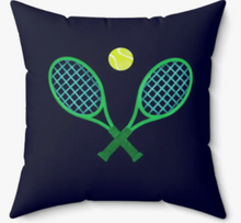 Load image into Gallery viewer, Preppy Tennis/Golf Pillow
